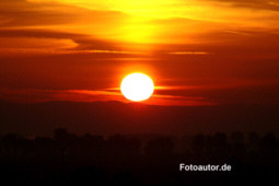 Sonnenuntergang ber Kfering Fotografie Herbert Winkler